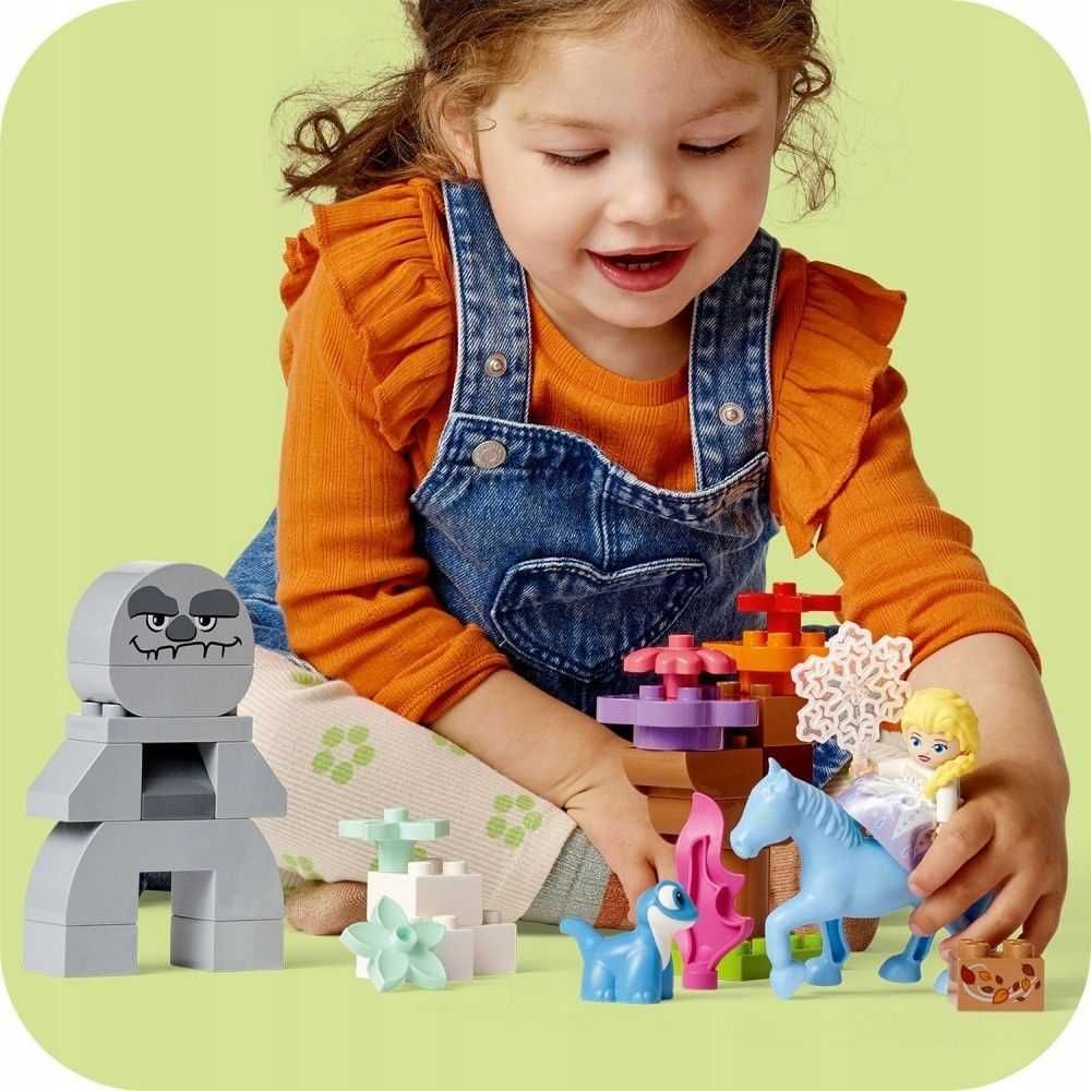 Lego 10418 Дупло Эльза и Бруни в зачарованном лесу