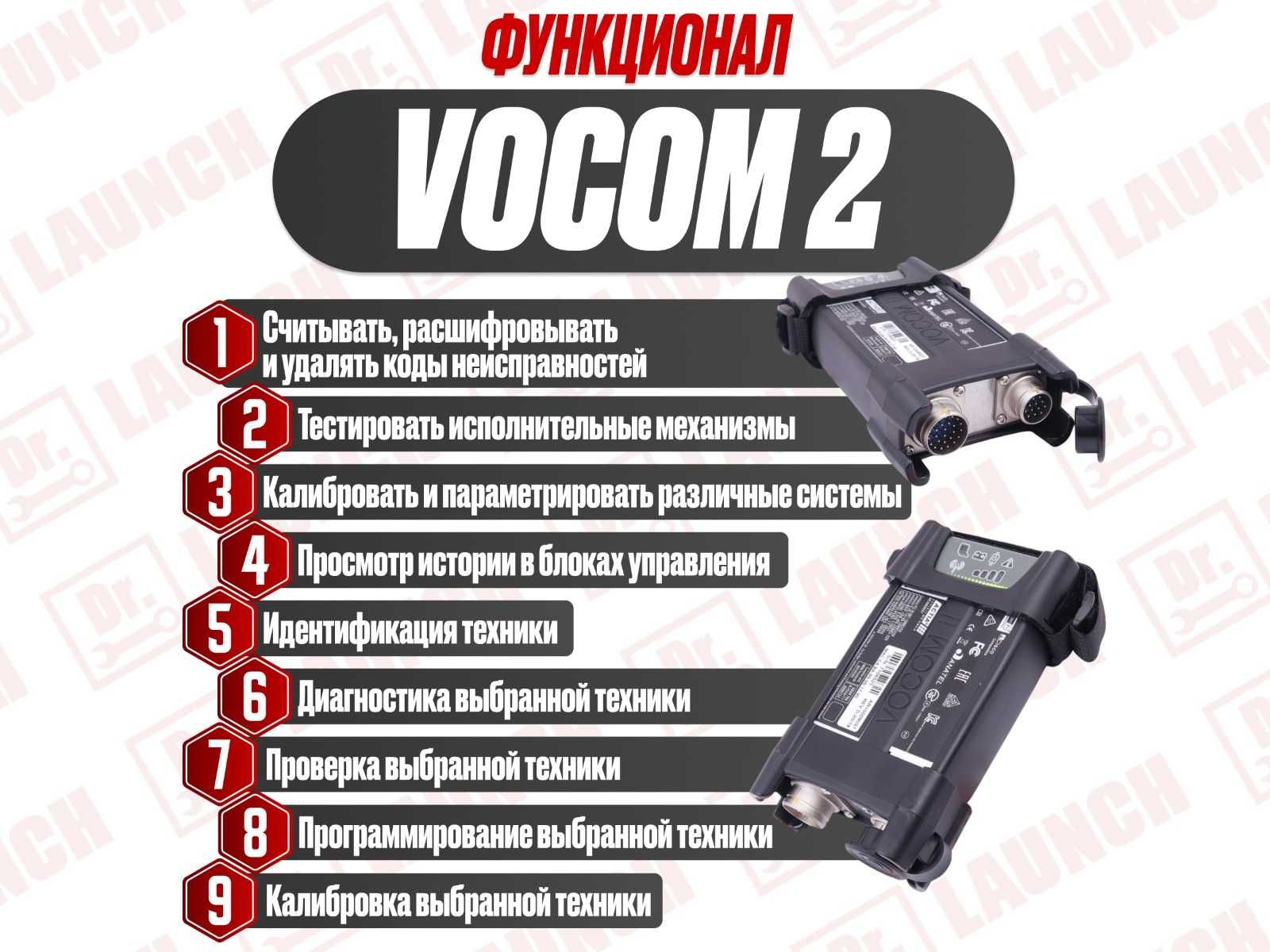 Автосканер Vоlvо vосом 2 Wi-Fi, новый сканер гарантия!