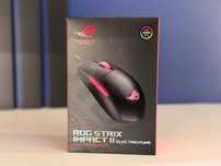 Мышь ASUS ROG Strix Impact II Electro Punk, Black, USB