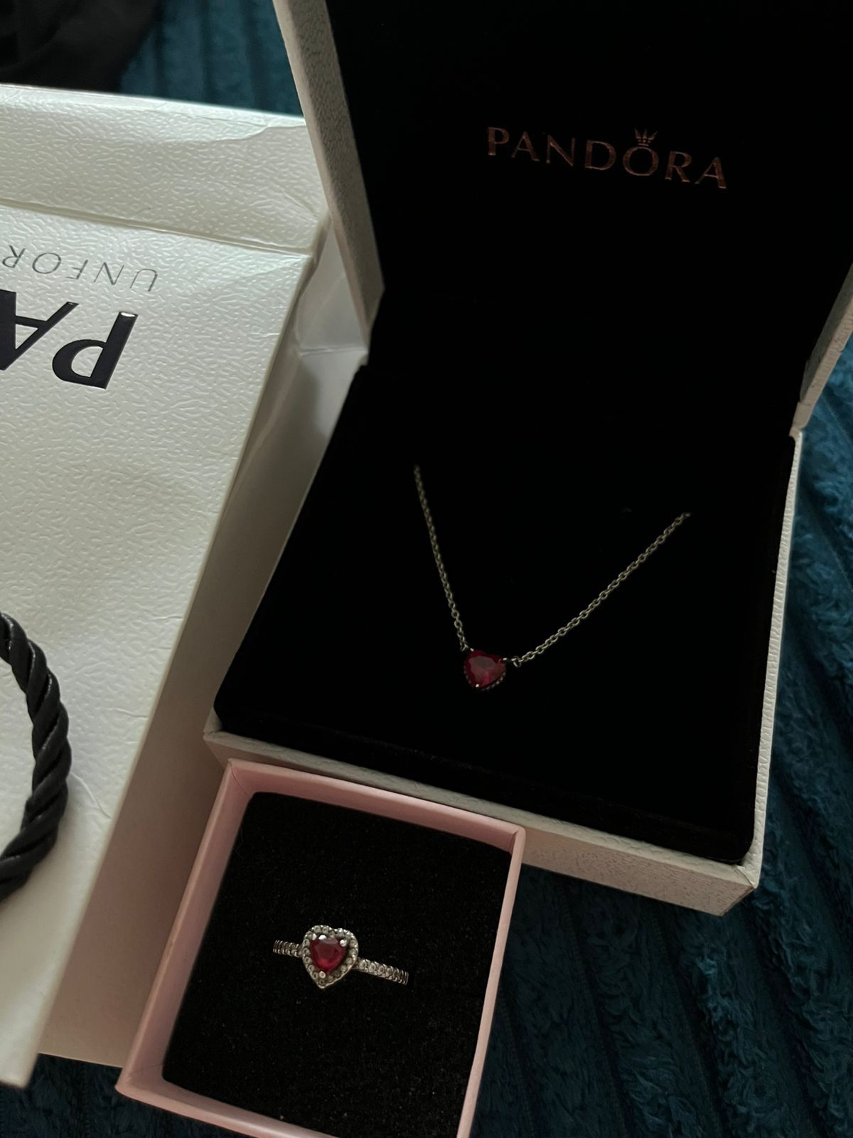PANDORA Кулон и кольцо