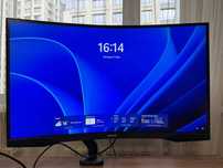 Монитор Samsung Odyssey G5 27" + кронштейн VESA.