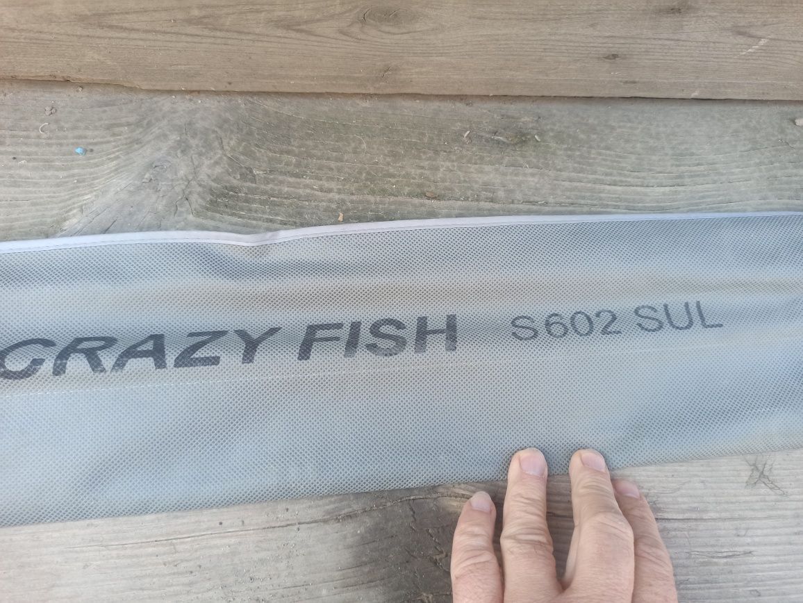 Продам ультралайтовый спиннинг Grazy Fish