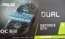 Видеокарта GeForce GTX 1660 super, 6 Gb, Asus