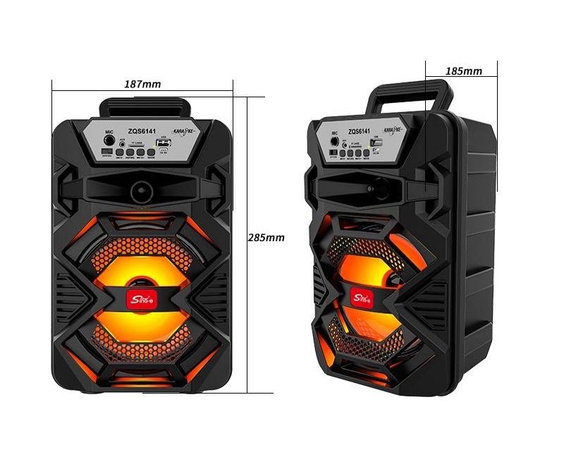 Портативная колонка с микрофоном всего 4990тг