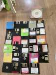 Диски компакт флоппи floppy hd tdk б/у ретро антиквариат 29 шт