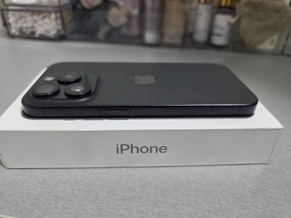 Iphone 15 Pro Titanium Black 256gb