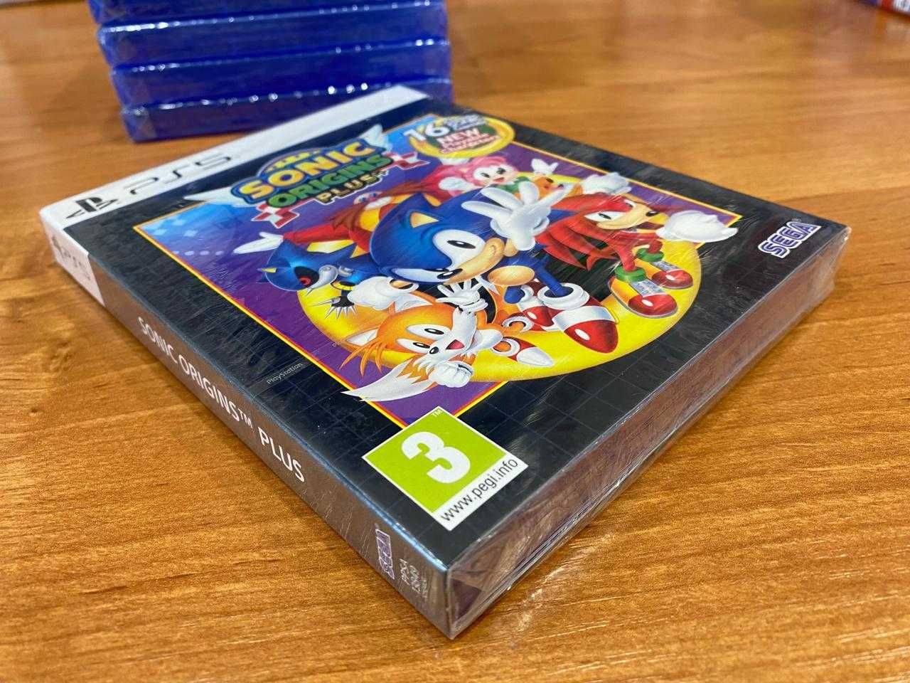 Новый Sonic Origins Plus Day One Edition PS5/ Соник Ориджинс Пс5
