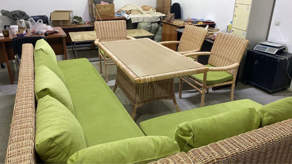 Реставрация мебели из ротанга