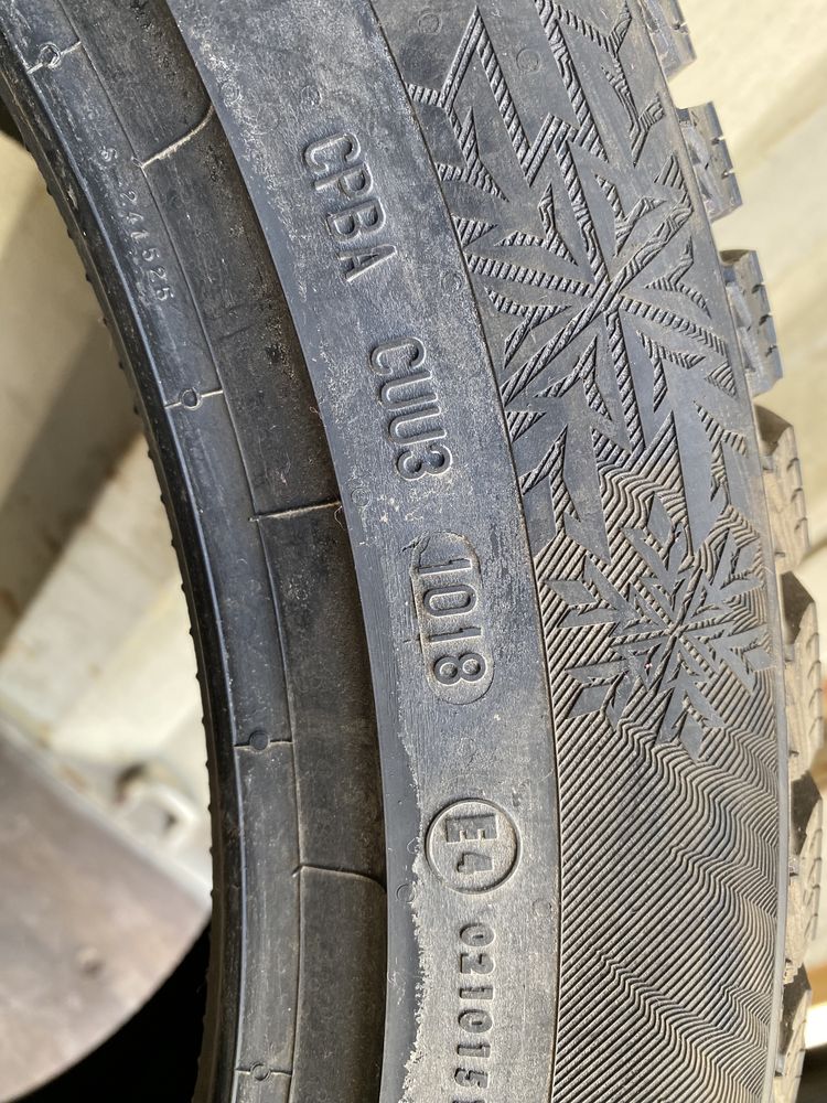Резина Continental Ice Contact 2 SUV 295/40 R20 110T с шипами