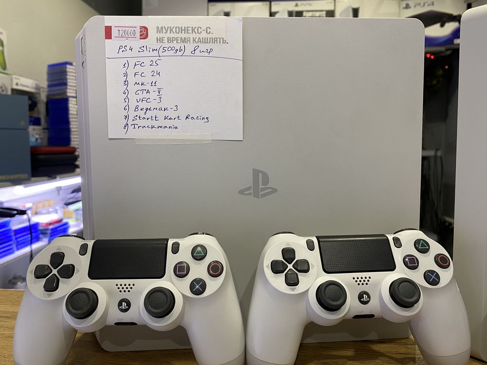 Playstation 4 Slim 500GB 1TB +много игр
