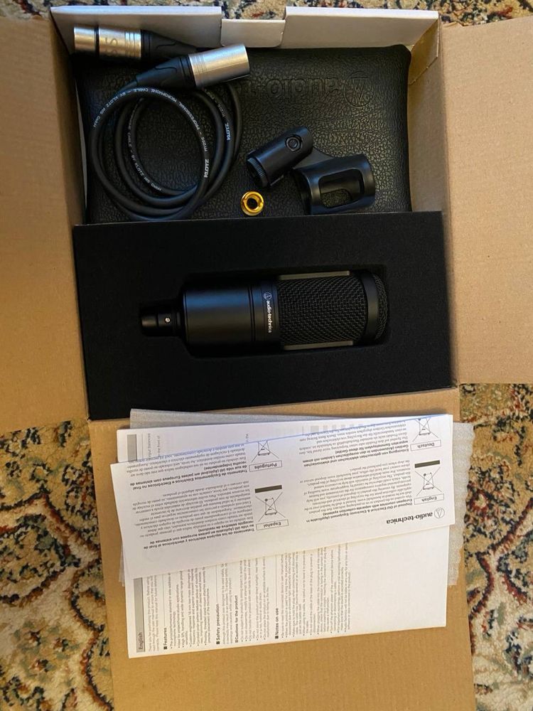 микрофон Audio Technica AT2020 (XLR)