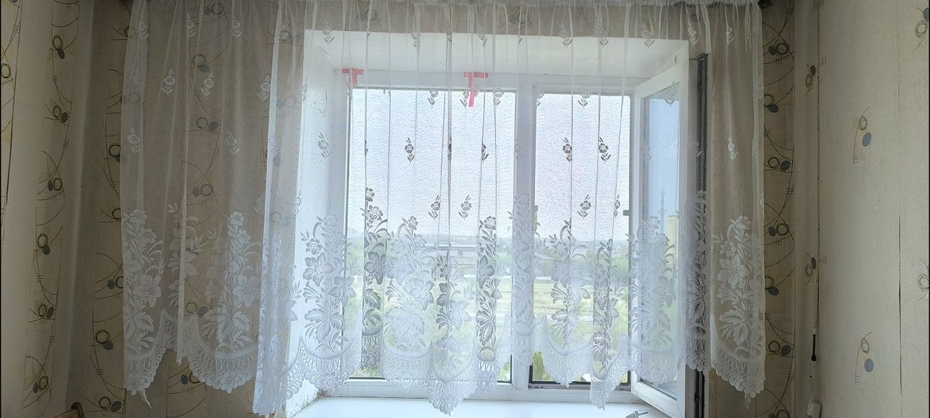 Тюль разные шторы