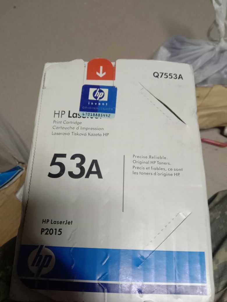 Продарм картридж  HP Q7553A на лазерный принтер