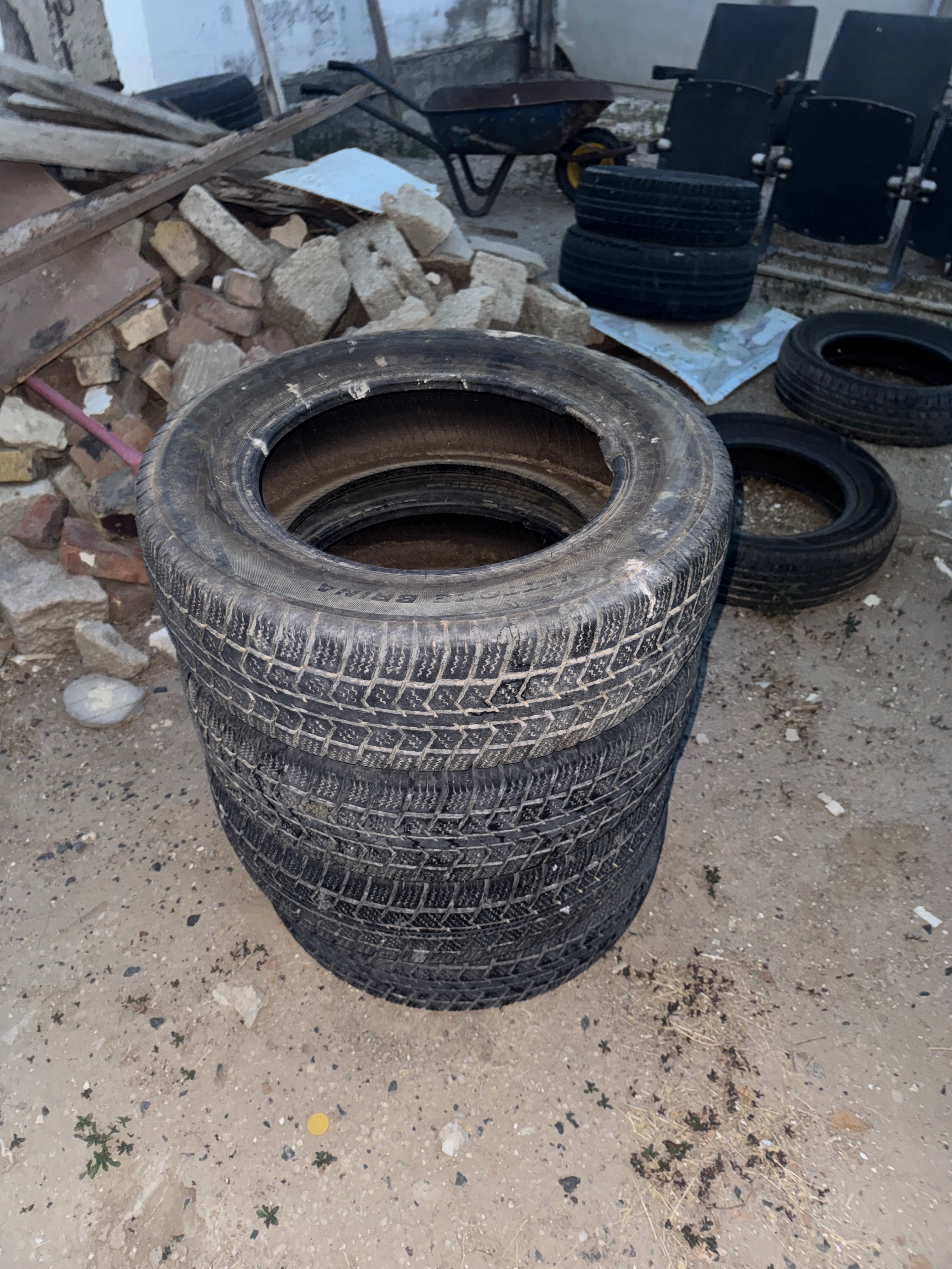 Зимние шины 205/65/r16, 185/60/r14, 185/65/r15, 185/65/r14 барлыгы 25к