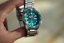 Мужские наручные часы Seiko 5 SRPD63K1 серебристые