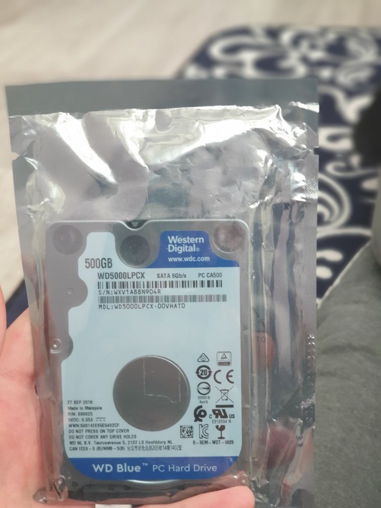 SSD и HDD от 250 до 4 тб