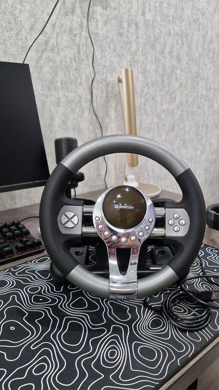 руль Defender Forsage GTR 180°