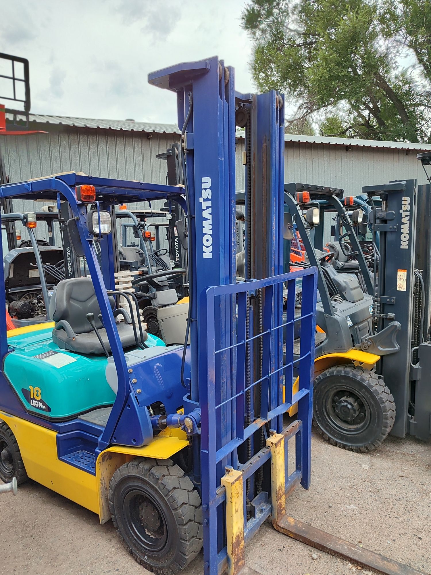Японские складские погрузчики Komatsu/Toyota Свежепригнаные из Японии