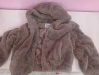 Зимняя куртка с капюшоном (Bershka)