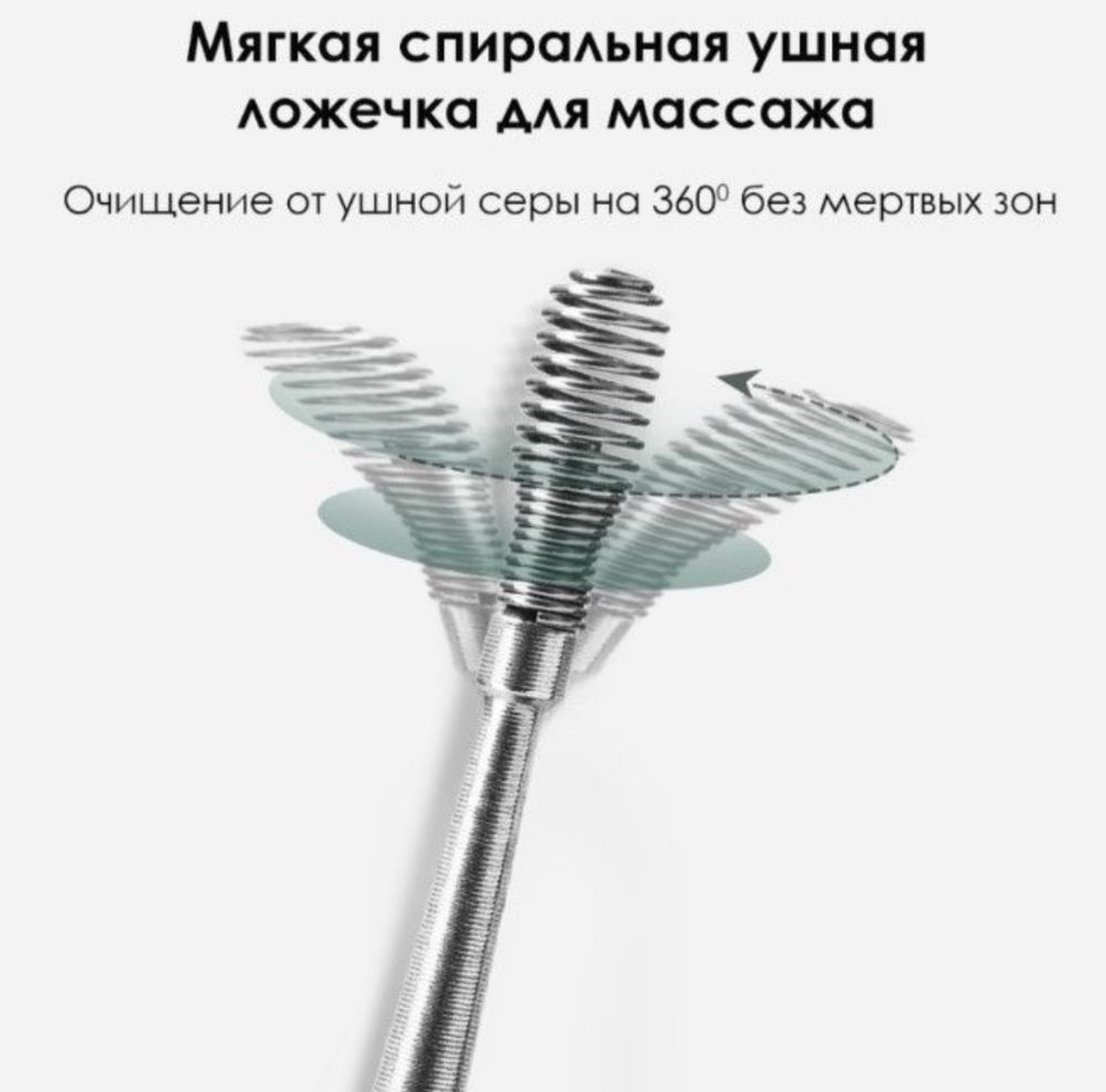 Набор для чистки ушей 7 в 1 Новый