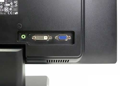 HP W2072a 20", 1600x900, (16:9), Подключение Входы: VGA (D-Sub) DVI-D,