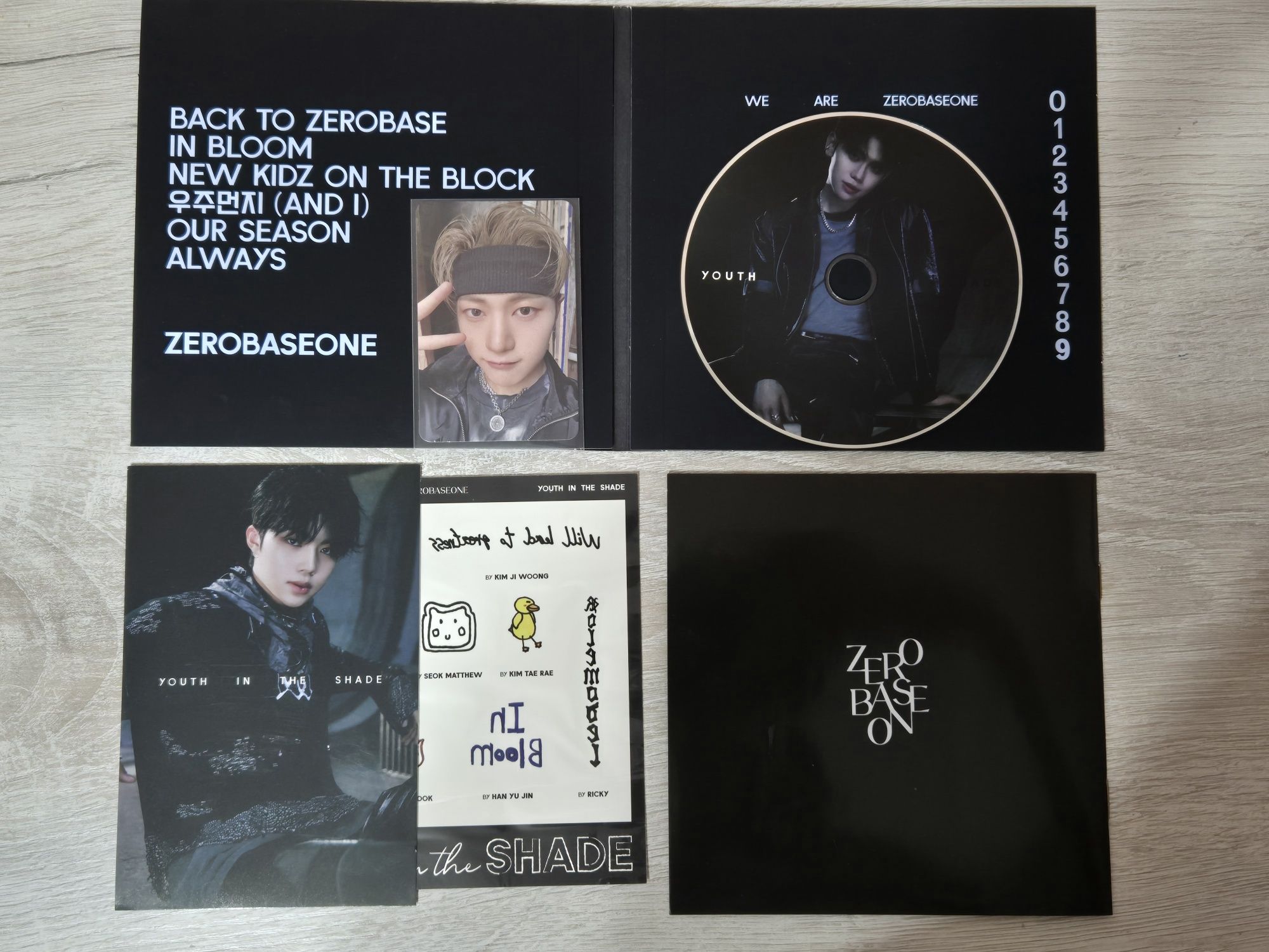 Альбом ZEROBASEONE (ZB1) - YOUTH in the SHADE (digipack ver.)