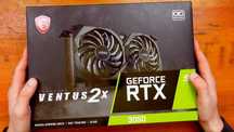 Видеокарта MSI GeForce RTX 3050 VENTUS 8GB