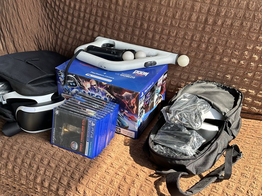 В наличии почти новые Playstation VR для playstation 4 очки Вр на пс 4