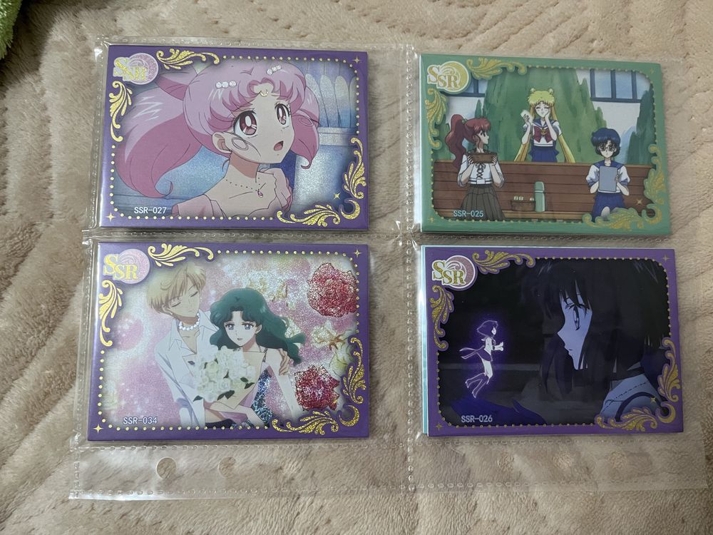 продаю карты ssr сейлор мун, sailor moon