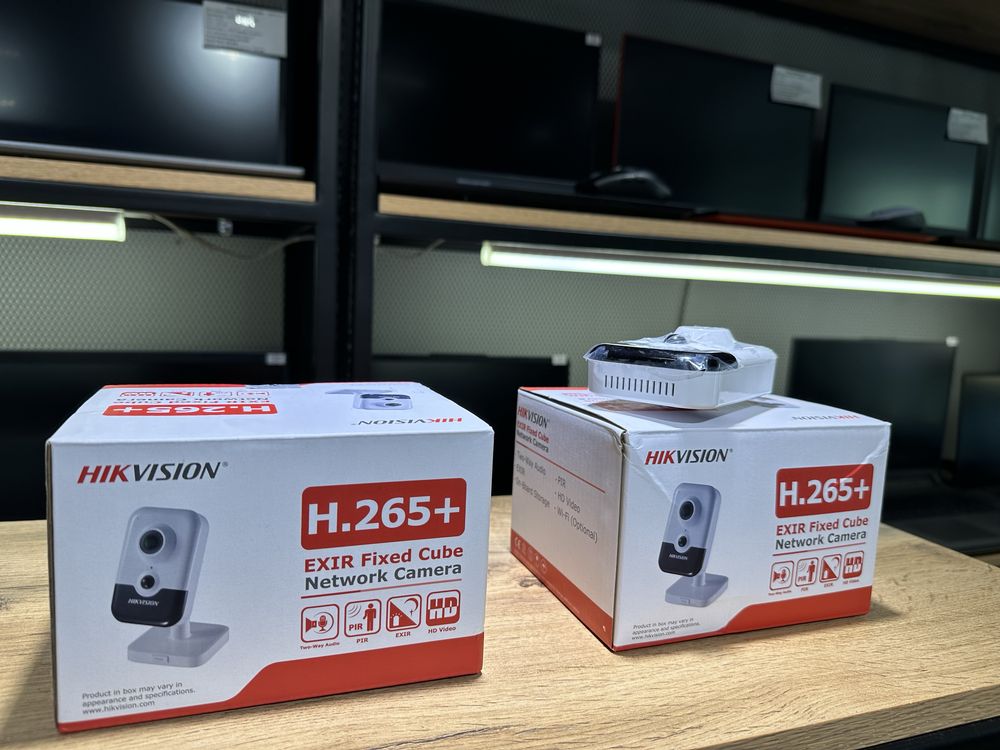 Hikvision H.265+ в наличии 2 штуки, в новом состоянии, 10149/А10