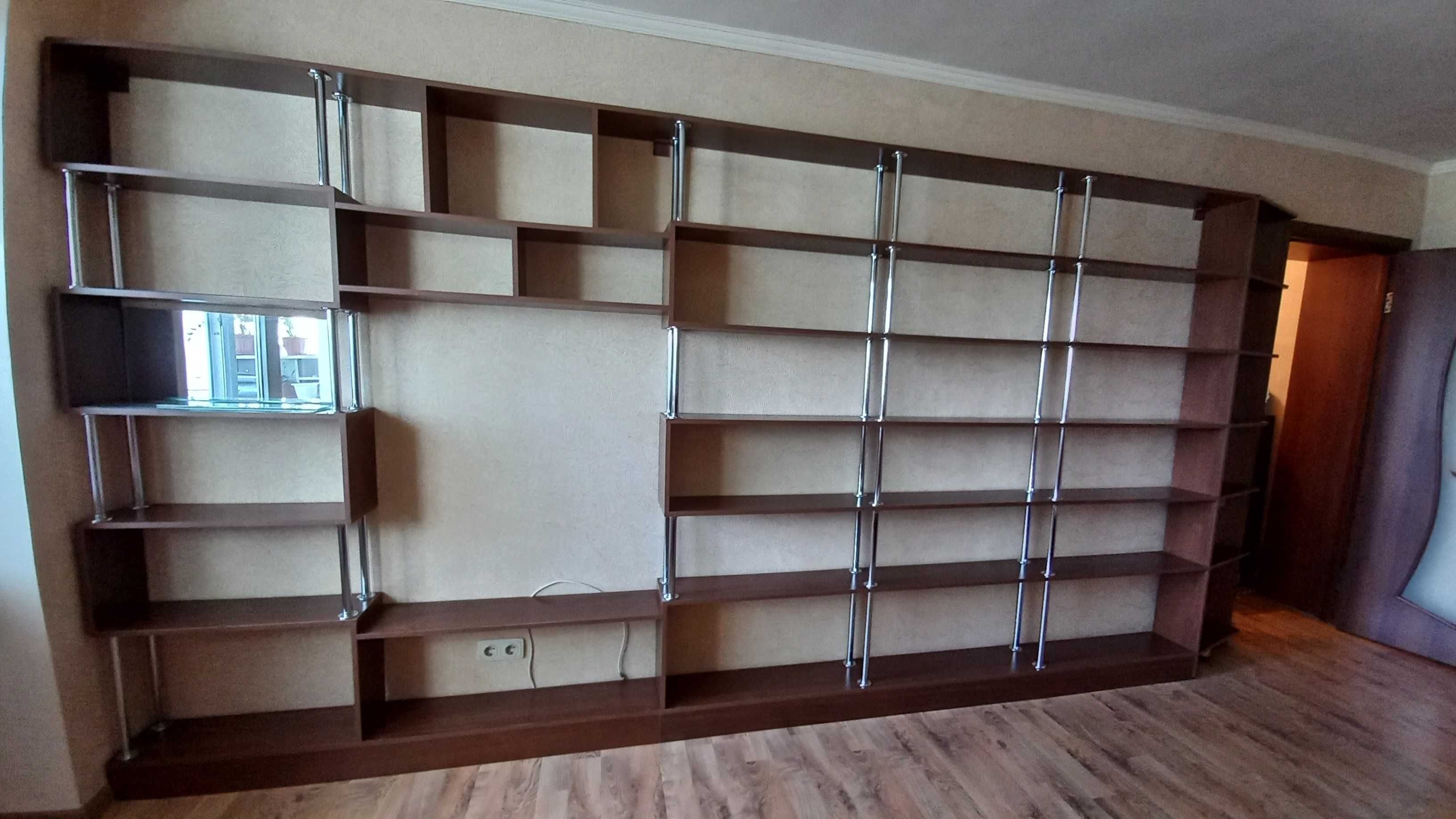 Стелаж книжный и для телевизора