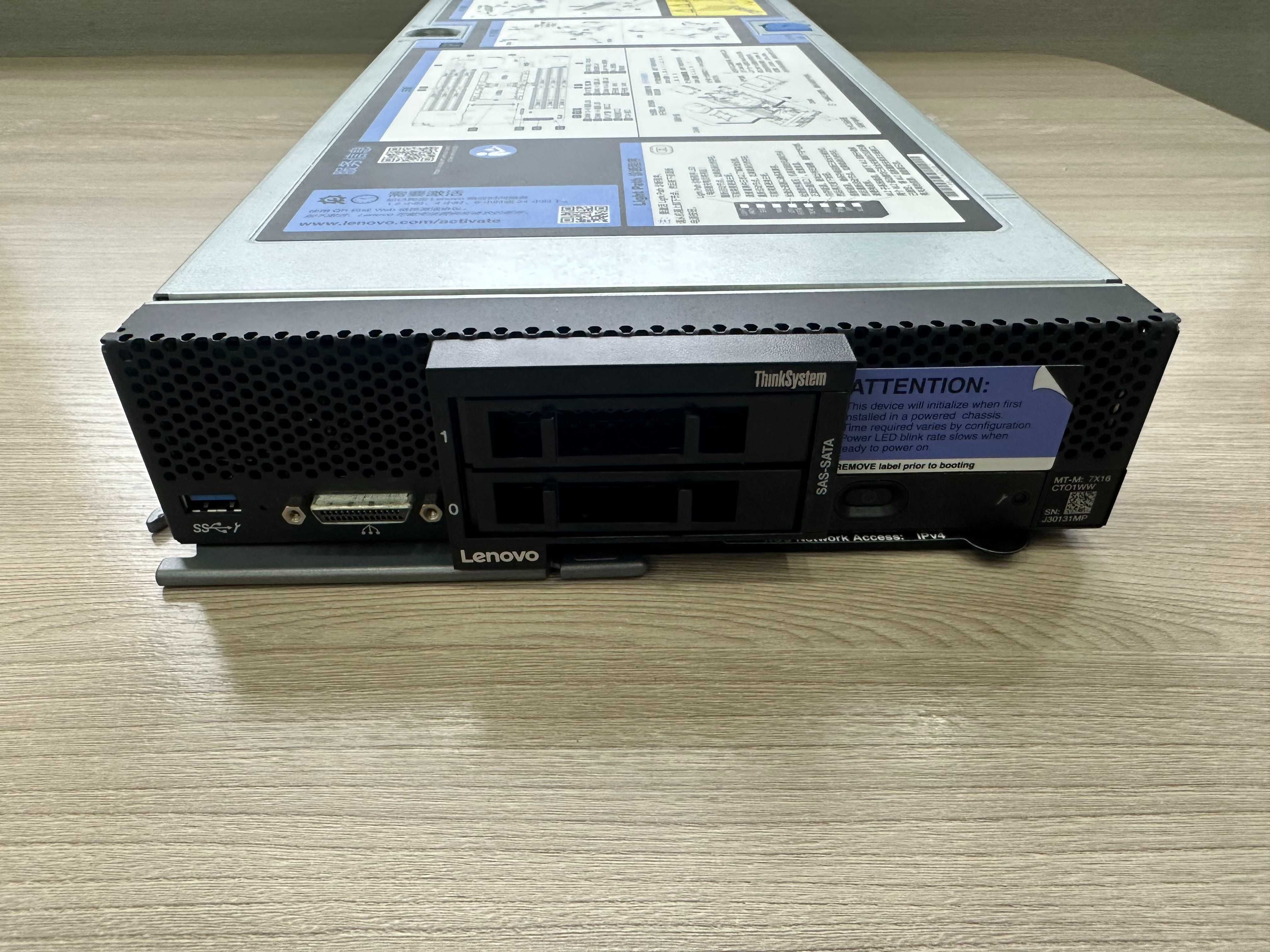 Продам отличный сервер ThinkSystem SN550 Blade Server