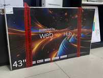 Телевизор с системой Web Os 43 дюйма(81см) Wi-Fi пульт воздушная мышь