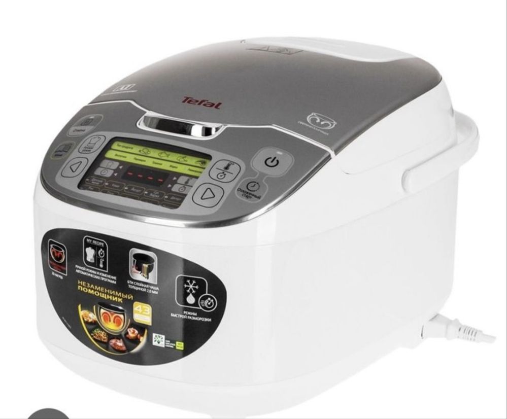 Индукционная мультиварка Tefal Effectual Pro Multicooker RK807D32