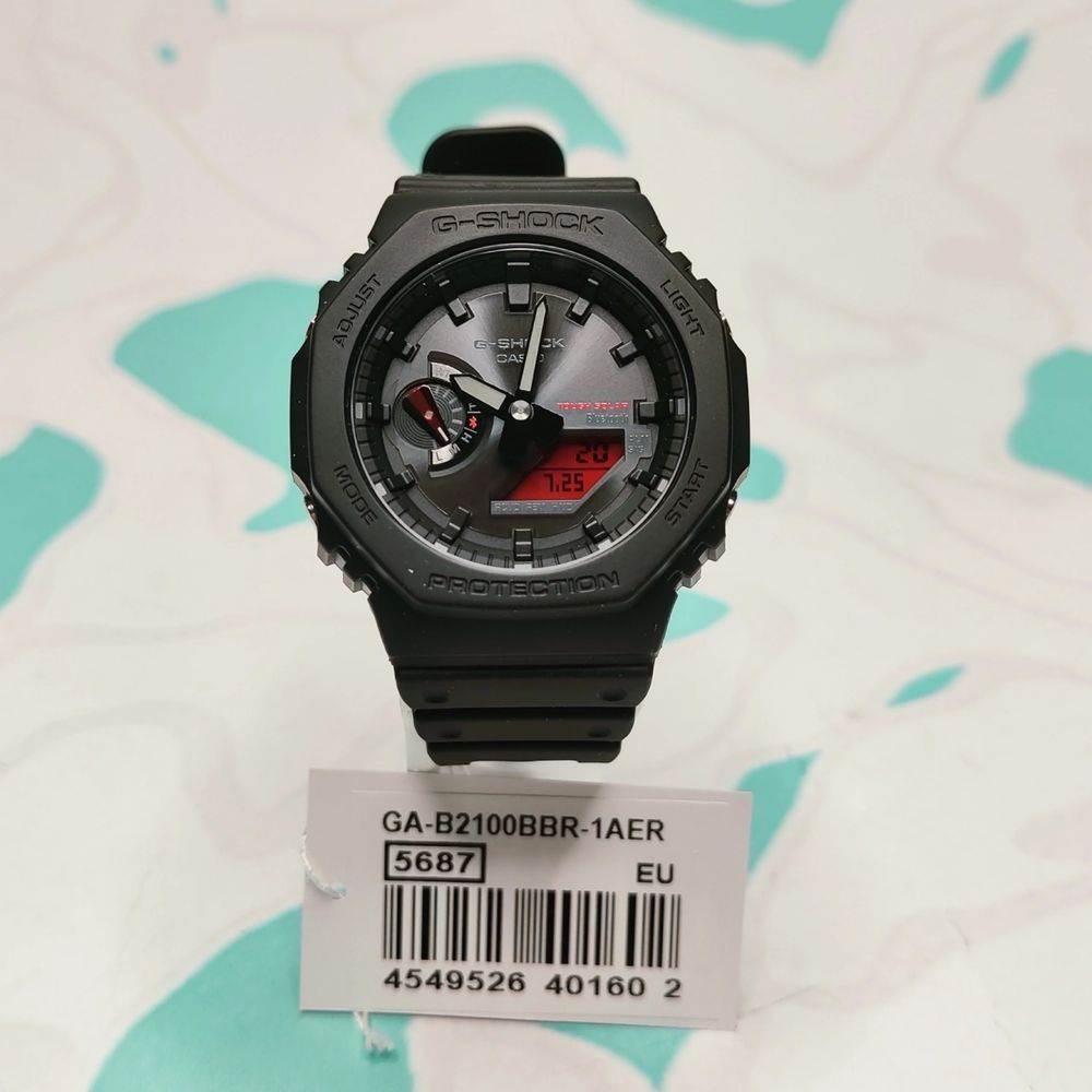 Наручные часы Casio G-shock solar bluetooth GA-B2100BBR-1A