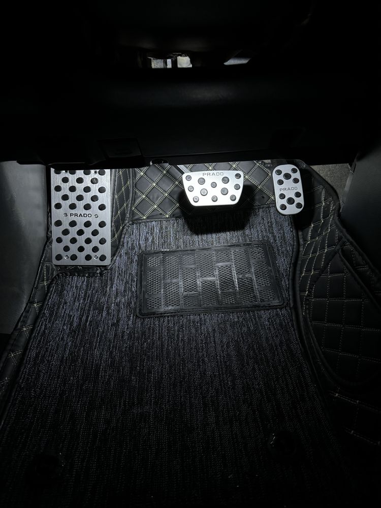 Решетка радиатора Прадо 120 Black edition черная тюнинг Toyota