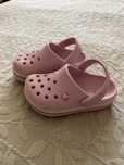 Crocs детские розовые