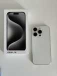 IPhone 15 pro, White Titanium, 256 gb