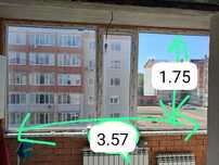 Продам пластиковое окно б/у.