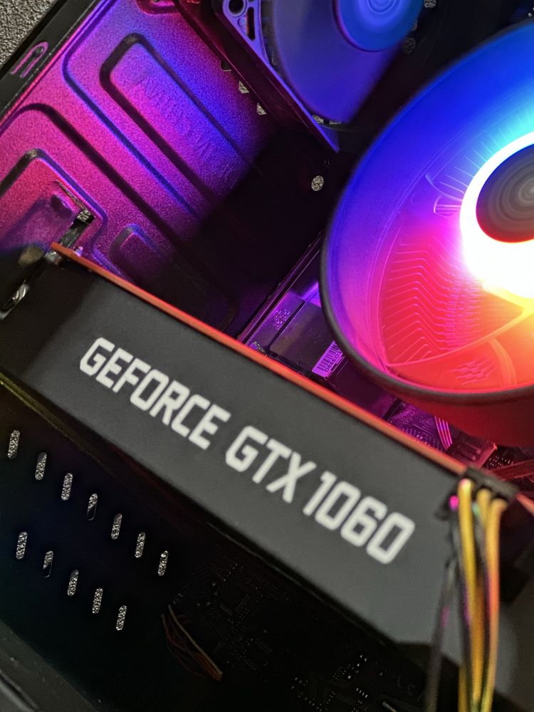 Игровой Пк i3 10100F | Gtx 1060 6gb | 16gb Озу