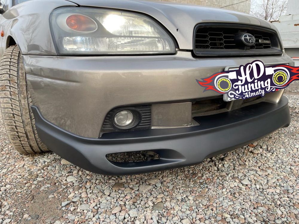 Губа Gialla на передний бампер Subaru Legacy BE/BH Рестайлинг
