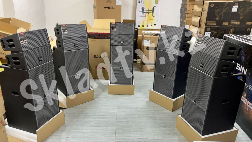 Портативная профессиональная акустическая колонка LX 675. 600watt
