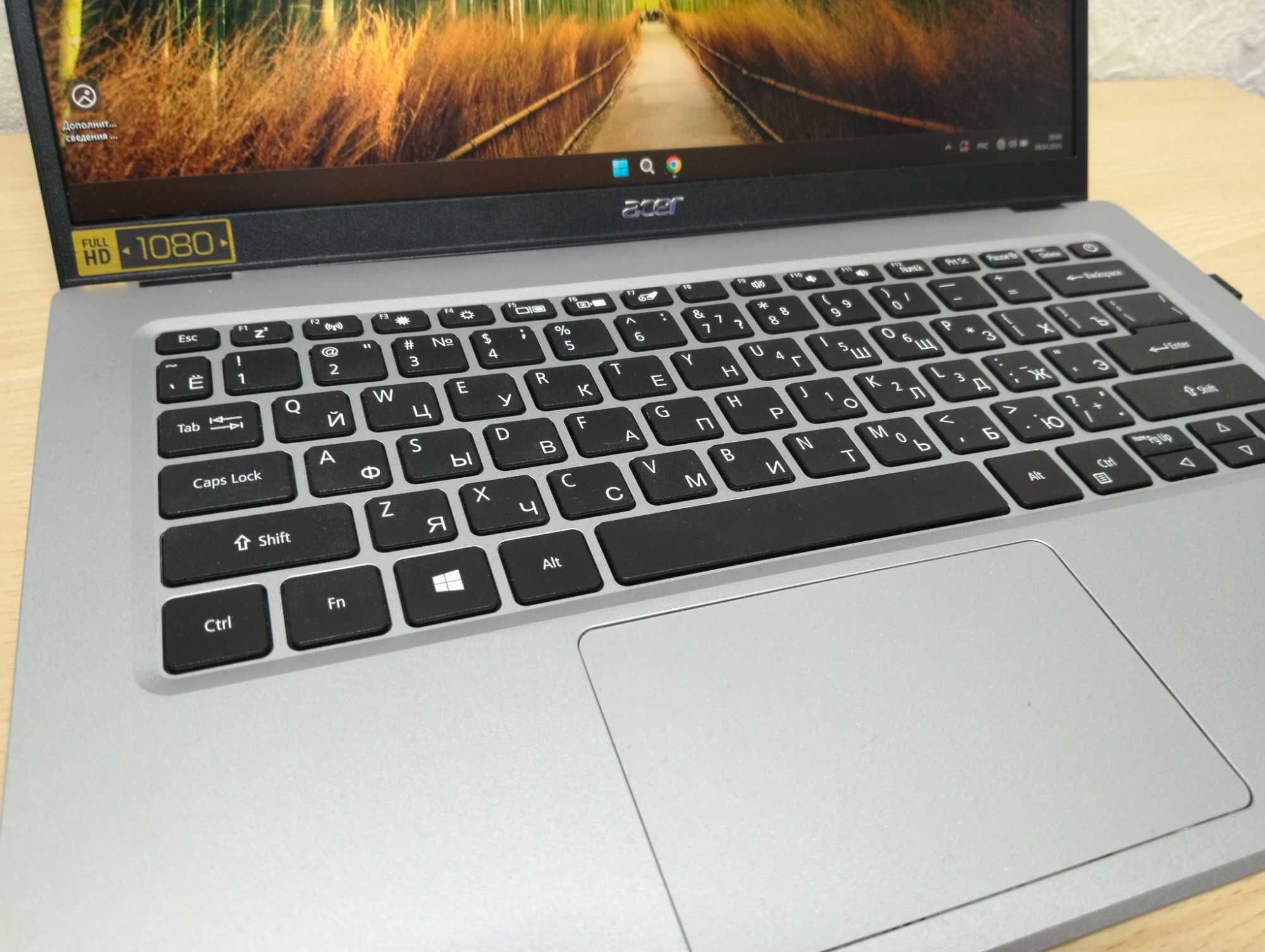 Acer Swift 1 Laptop 14" IPS 2021 года ноутбук в идеале
