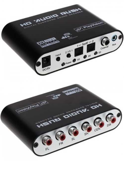 Цифровой аудио конвертер оптика RCA / HDMI- оптика RCA AV аудио звук
