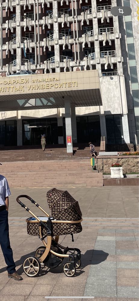 Коляска Луи Виттон