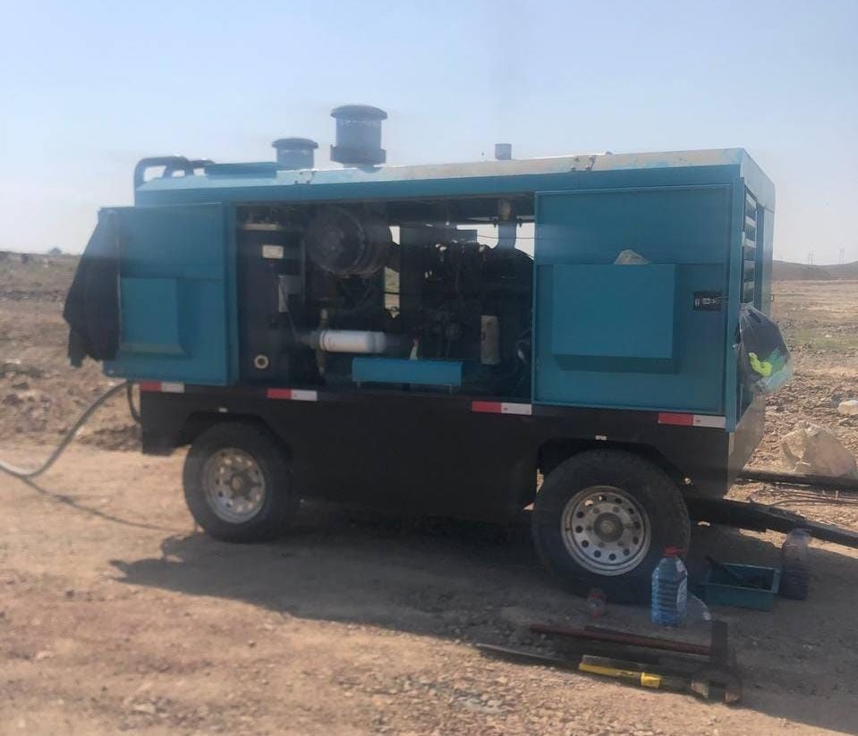 Буровая установка KG940A и компрессор LGCY-17/1