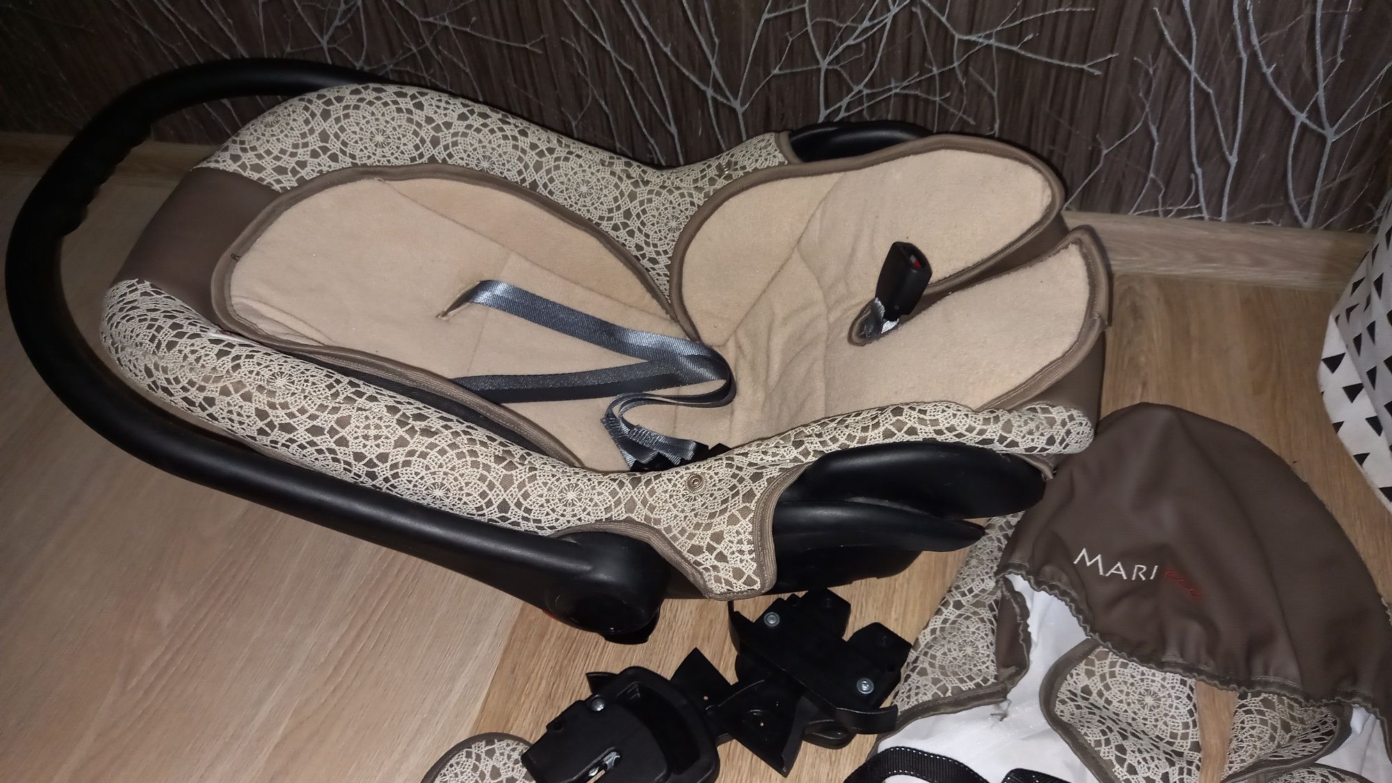 Коляска 3 в 1 bello babies