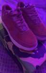 Bapesta розовые кроссовки