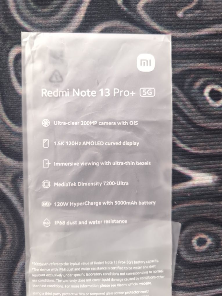 Redmi Note 13 PRO +5G 12GB RAM 512 GB ROM ESIM в хорошем состоянии