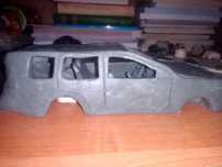 Машина из пластилина renault megane II